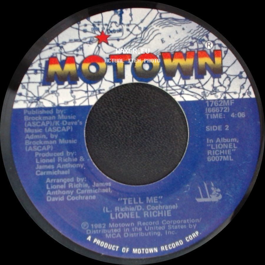 Lionel Richie - Penny Lover / Tell Me side B