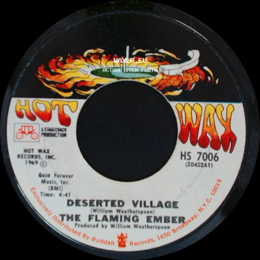 The Flaming Ember - I'm Not My Brothers Keeper / Deserted Village side B