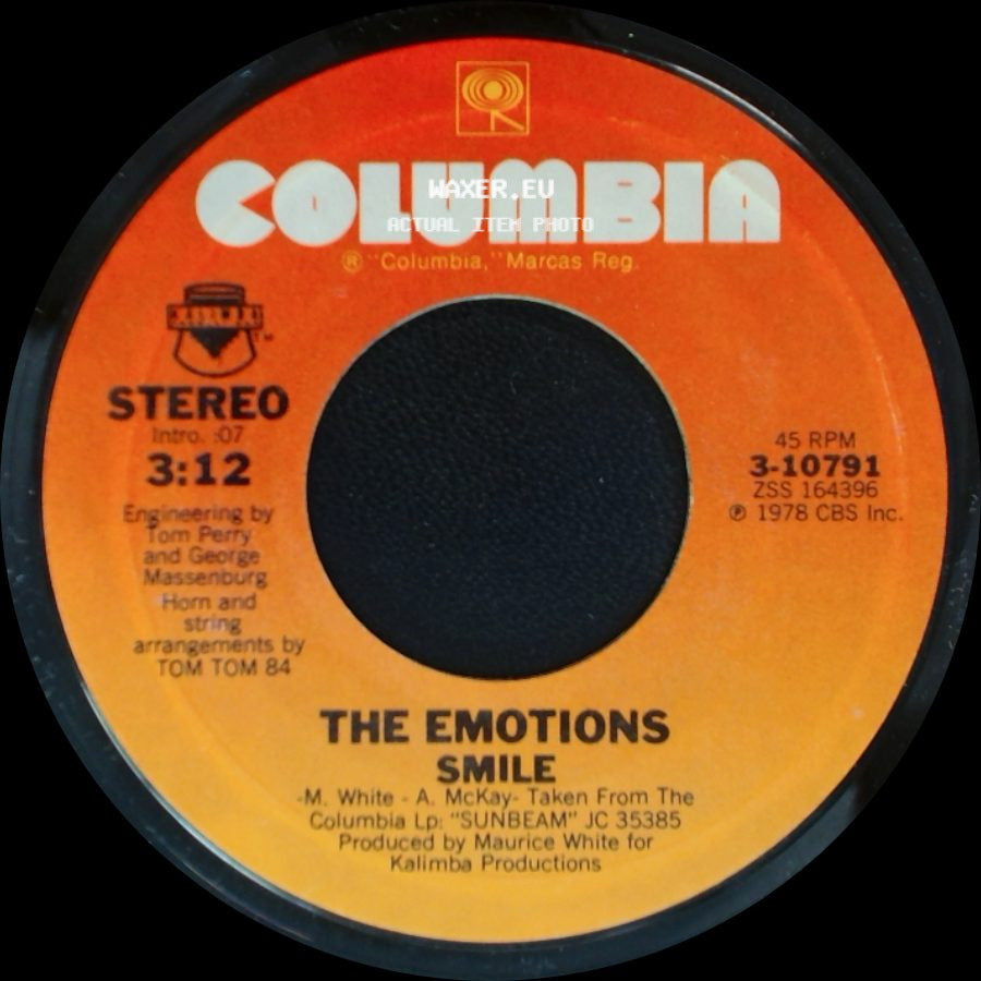 The Emotions - Smile / Changes side A