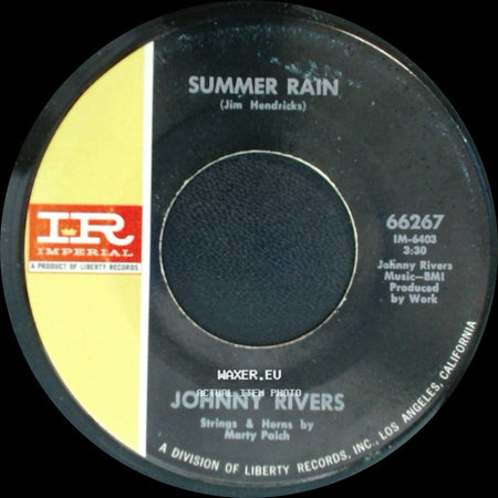 Johnny Rivers - Memory Of The Coming Good / Summer Rain side B
