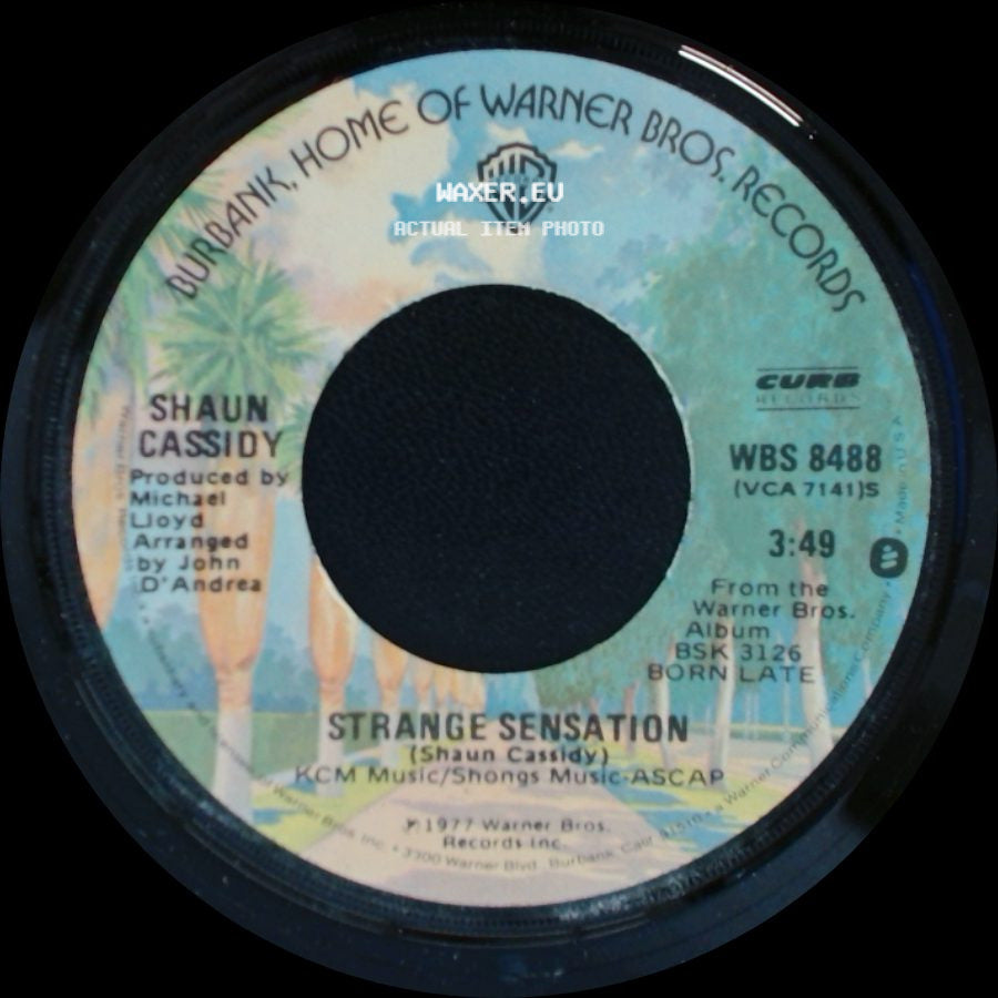 Shaun Cassidy - Strange Sensation / Hey Deanie side A