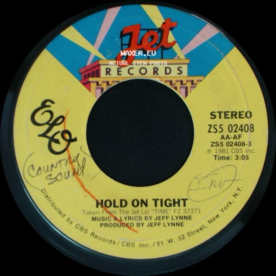 Elo - Hold On Tight / When Time Stood Still side A