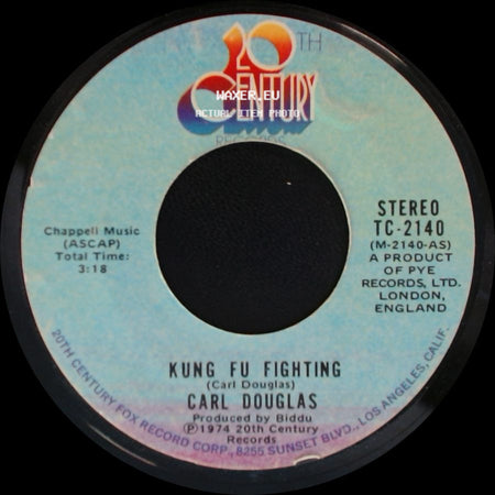 Carl Douglas - Kung Fu Fighting / Gamblin' Man side A