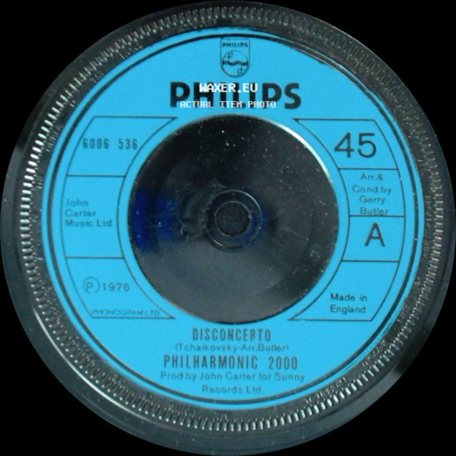 Philharmonic 2000 - Disconcerto / Save Our Soul side A