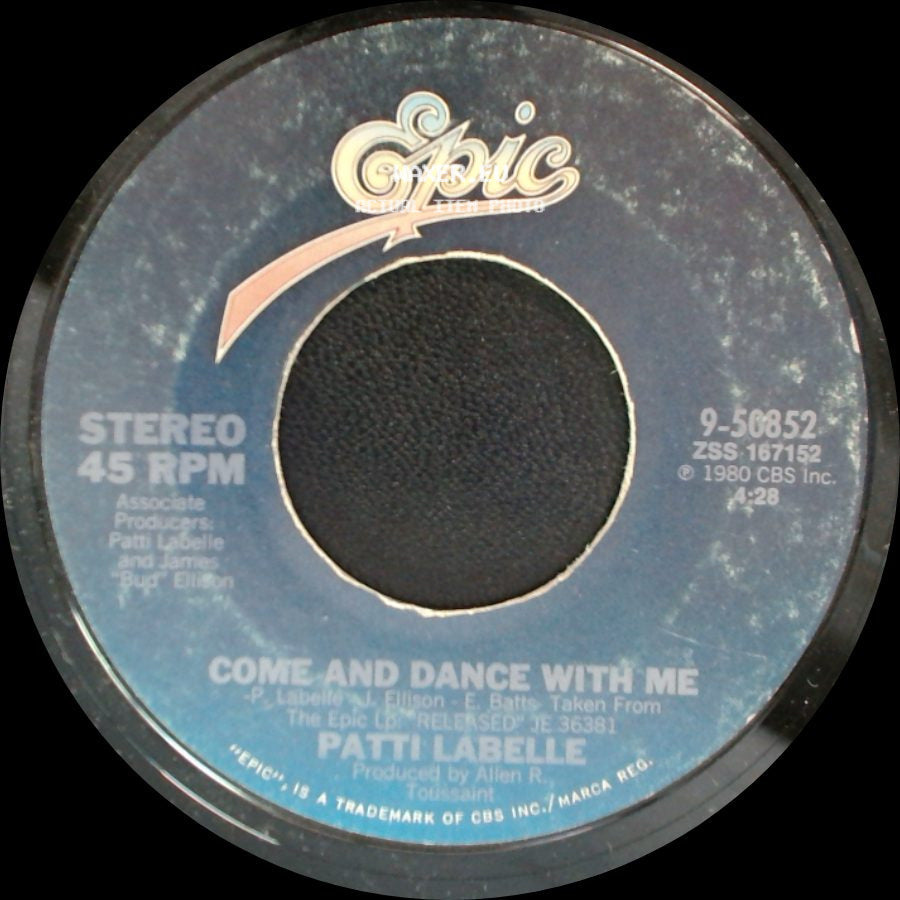 Patti Labelle - Come And Dance With Me / Release (The Tension) side A