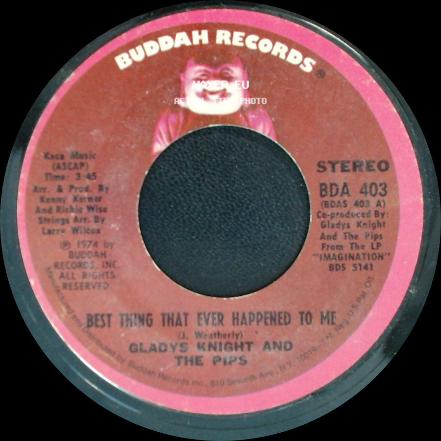 Gladys Knight And The Pips - Best Thing That Ever Happened To Me / Once In A Lifetime Thing side A