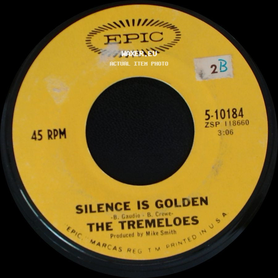 The Tremeloes - Let Your Hair Hang Down / Silence Is Golden side B