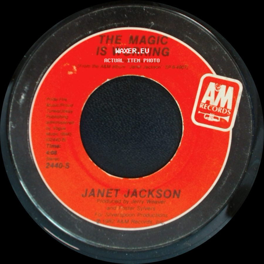 Janet Jackson - The Magic Is Working / Young Love side A