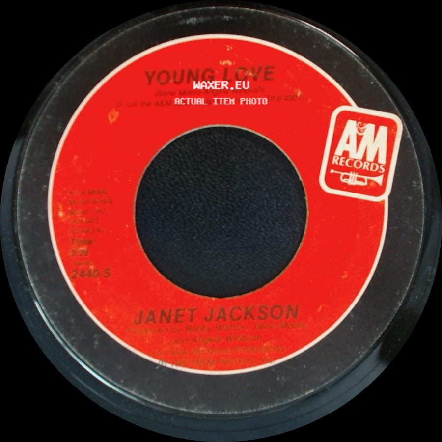 Janet Jackson - The Magic Is Working / Young Love side B