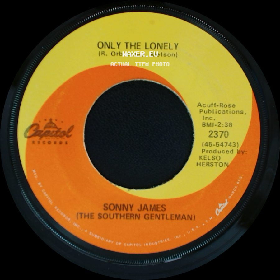Sonny James (The Southern Gentleman) - Only The Lonely / The Journey side A