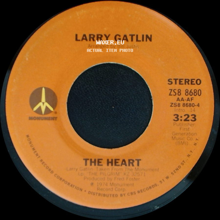 Larry Gatlin / Larry Gatlin With Family & Friends - The Heart / Broken Lady side A
