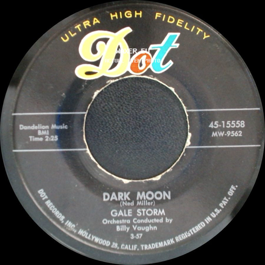 Gale Storm - A Little Too Late / Dark Moon side B