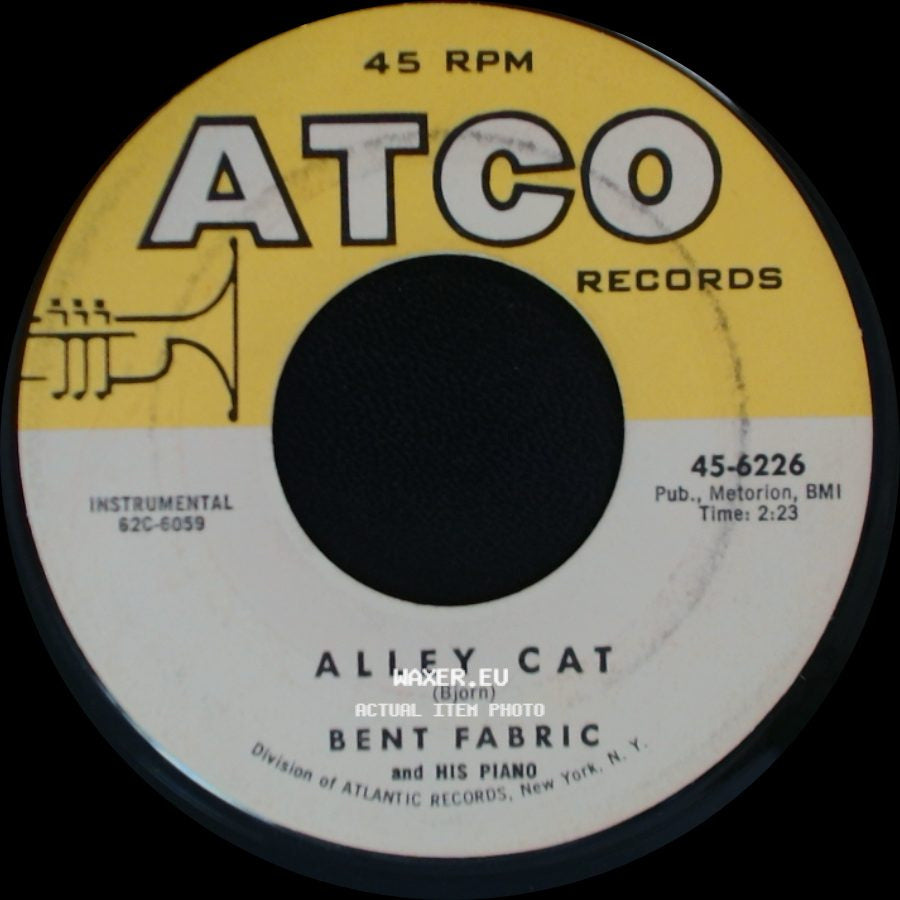 Bent Fabric And His Piano - Markin' Time / Alley Cat side B