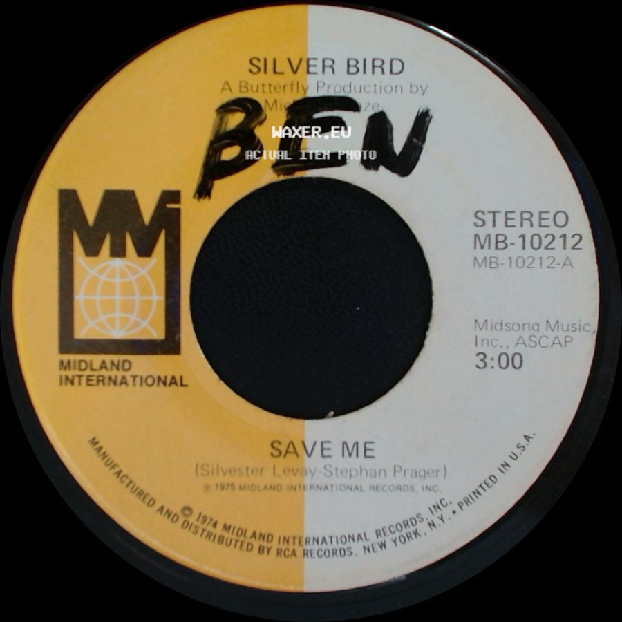 Silver Bird - Save Me / Save Me Again side A