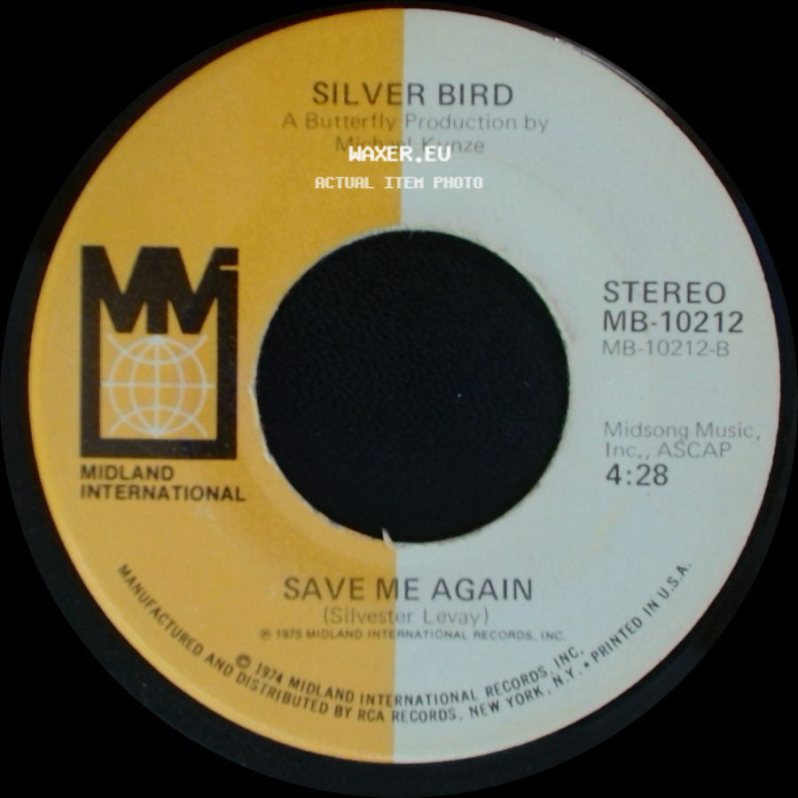 Silver Bird - Save Me / Save Me Again side B