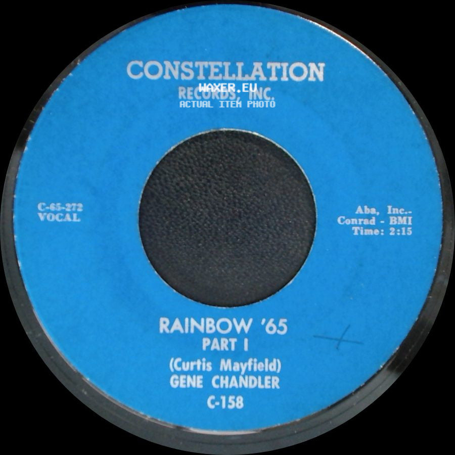 Gene Chandler - Rainbow '65 Part Ii / Rainbow '65 Part I side B