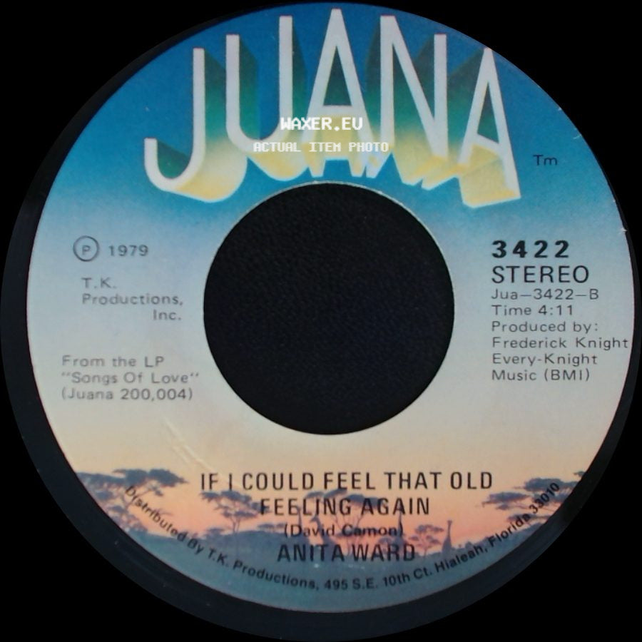 Anita Ward - If I Could Feel That Old Feeling Again / Ring My Bell side A