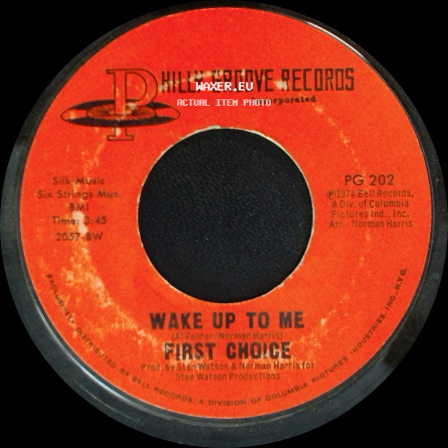 First Choice - Guilty / Wake Up To Me side B