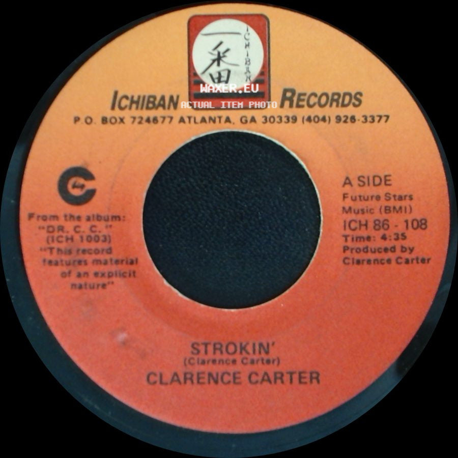 Clarence Carter - Strokin' / Love Me With Feeling side A