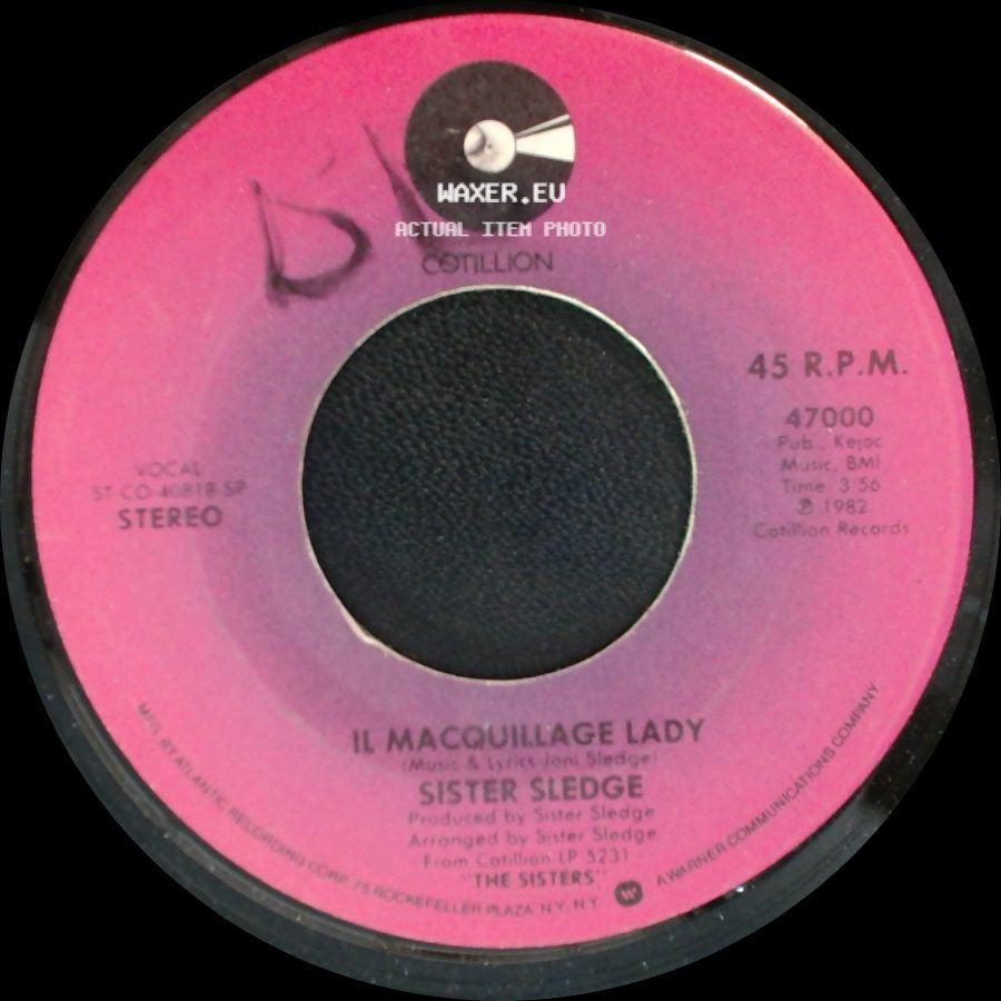 Sister Sledge - Il Macquillage Lady / My Guy side A