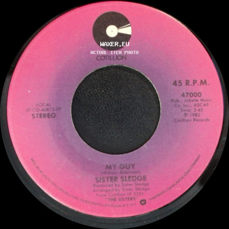 Sister Sledge - Il Macquillage Lady / My Guy side B