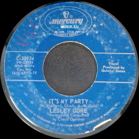 Lesley Gore - It's My Party / She's A Fool side A