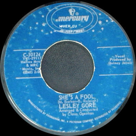 Lesley Gore - It's My Party / She's A Fool side B