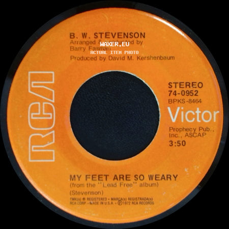 B. W. Stevenson - Shambala / My Feet Are So Weary side B