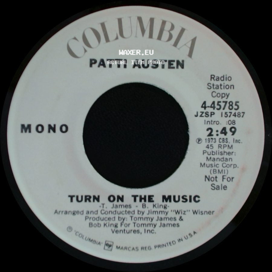 Patti Austen - Turn On The Music / Turn On The Music side A