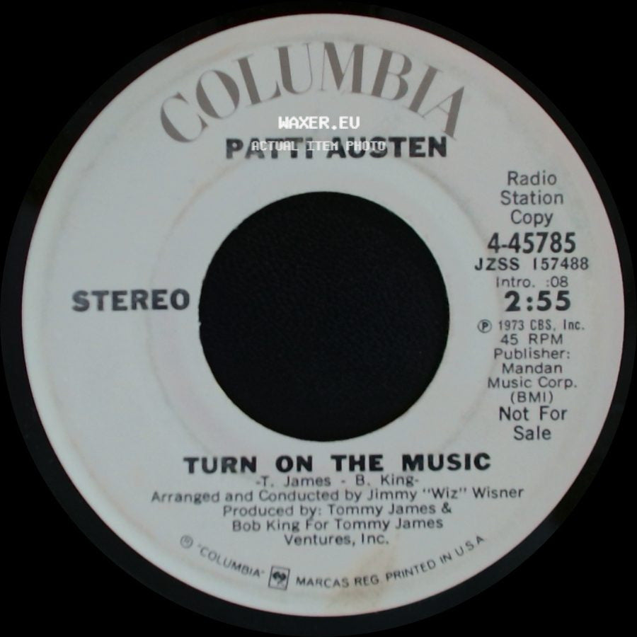 Patti Austen - Turn On The Music / Turn On The Music side B