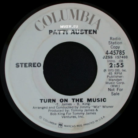 Patti Austen - Turn On The Music / Turn On The Music side B