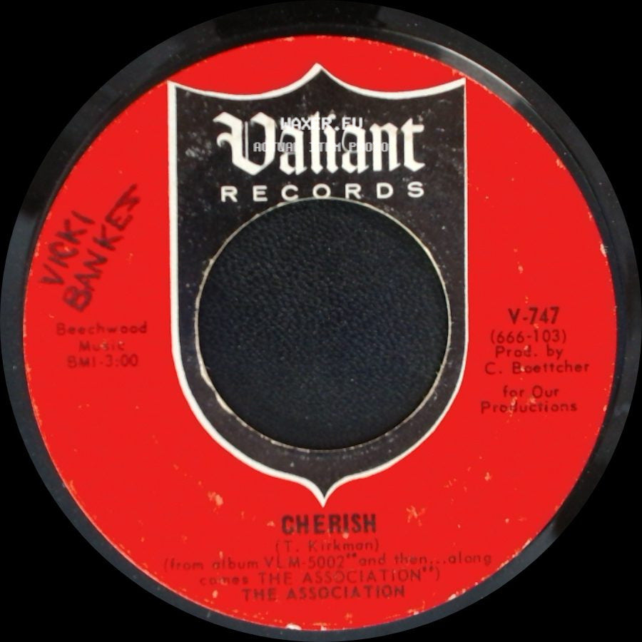 The Association - Don't Blame It On Me / Cherish side B
