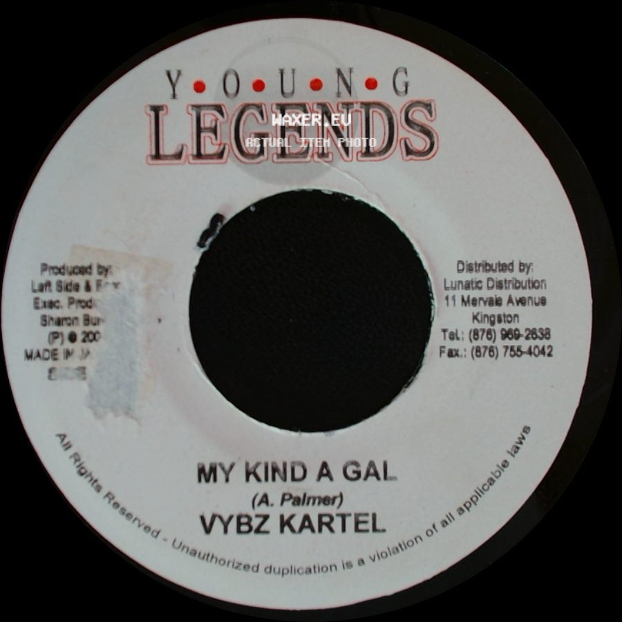 Qt / Vybz Kartel - Cupid / My Kind A Gal side B