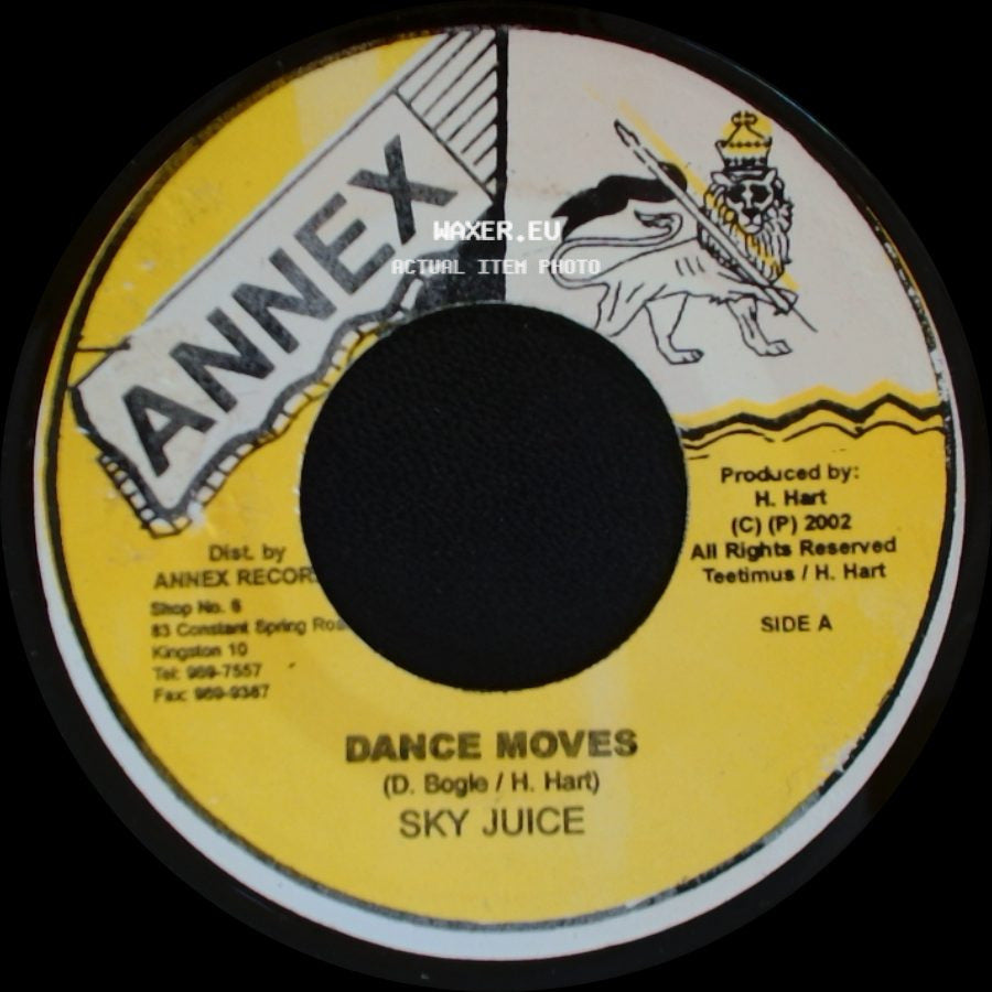 Sky Juice - Dance Moves / Version side A