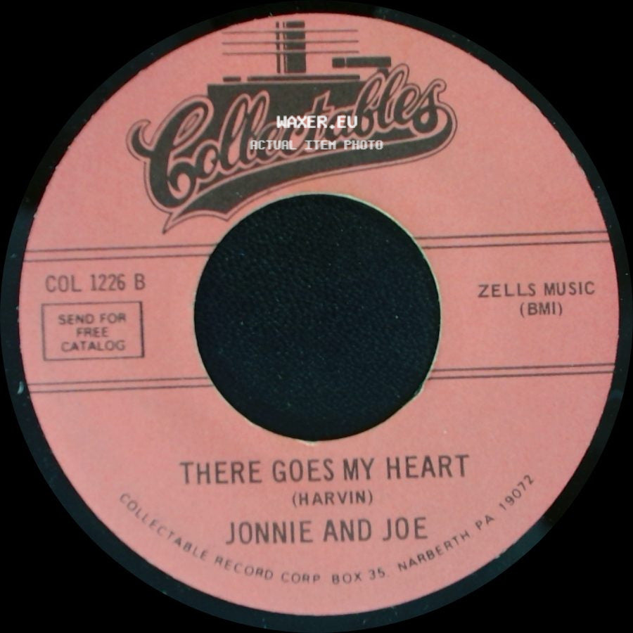 Jonnie And Joe - It Was There / There Goes My Heart side B