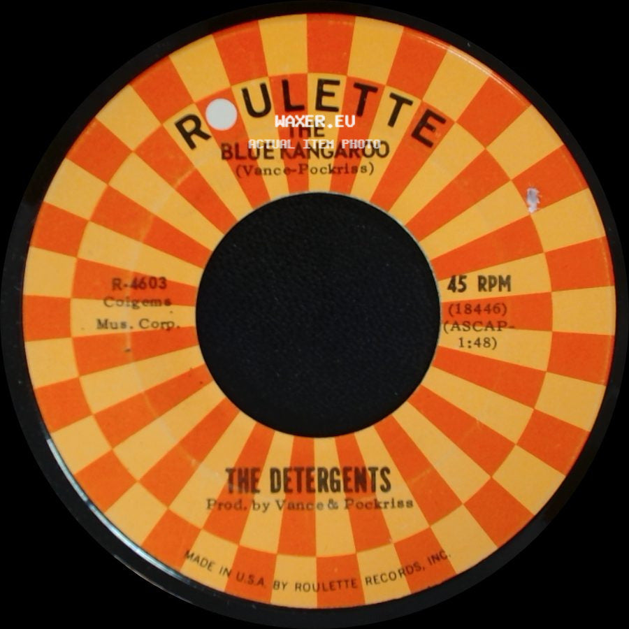The Detergents - The Blue Kangaroo / Double O-Seven side A