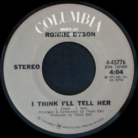 Ronnie Dyson - One Man Band (Plays All Alone) / I Think I'll Tell Her side B