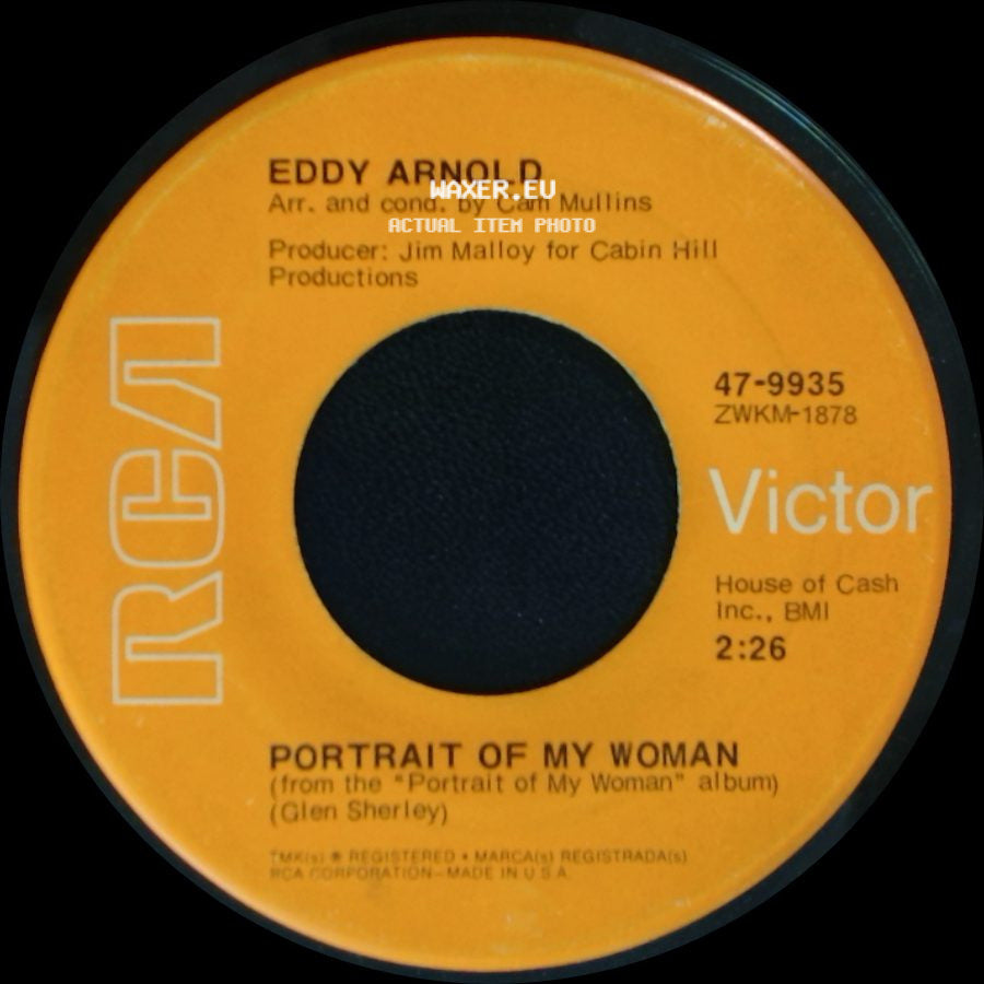 Eddy Arnold - I Really Don't Want To Know / Portrait Of My Woman side B