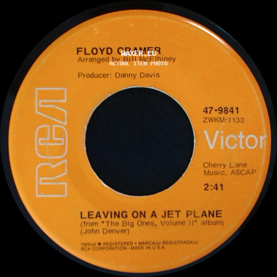 Floyd Cramer - Leaving On A Jet Plane / Theme From Two-Twenty-Two side A