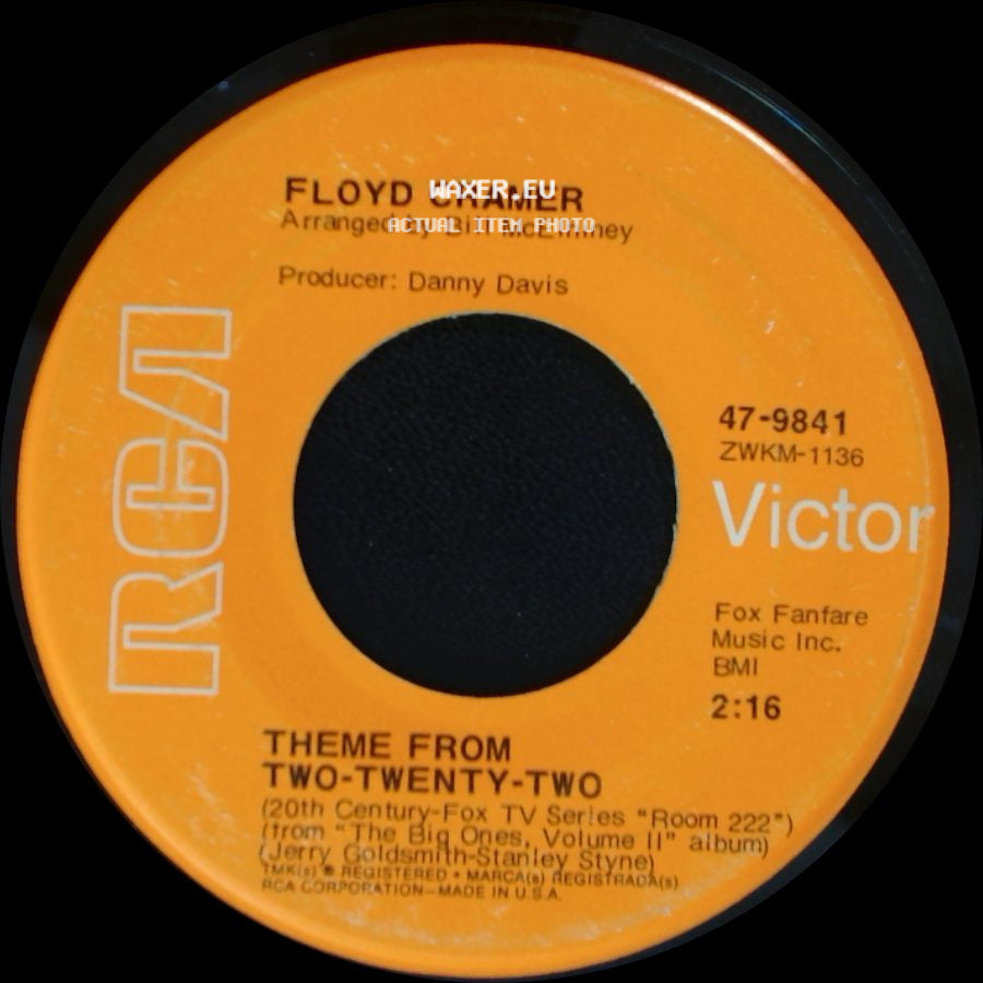 Floyd Cramer - Leaving On A Jet Plane / Theme From Two-Twenty-Two side B