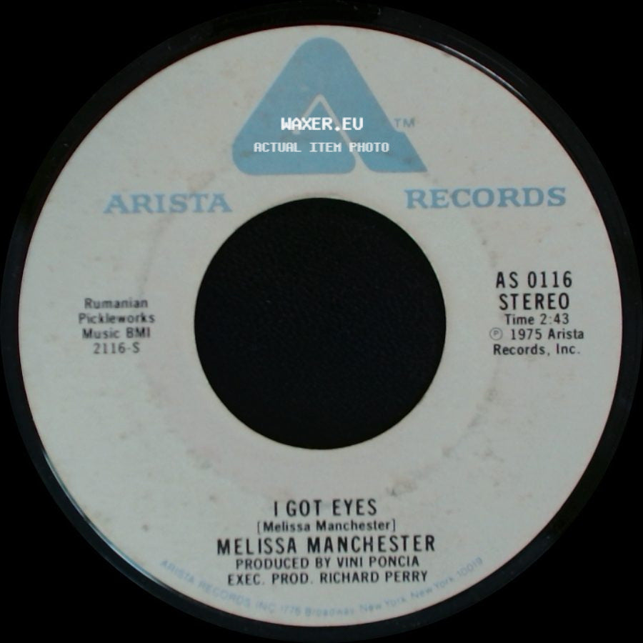 Melissa Manchester - I Got Eyes / Midnight Blue side A