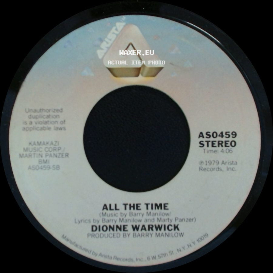 Dionne Warwick - All The Time / All The Time side A