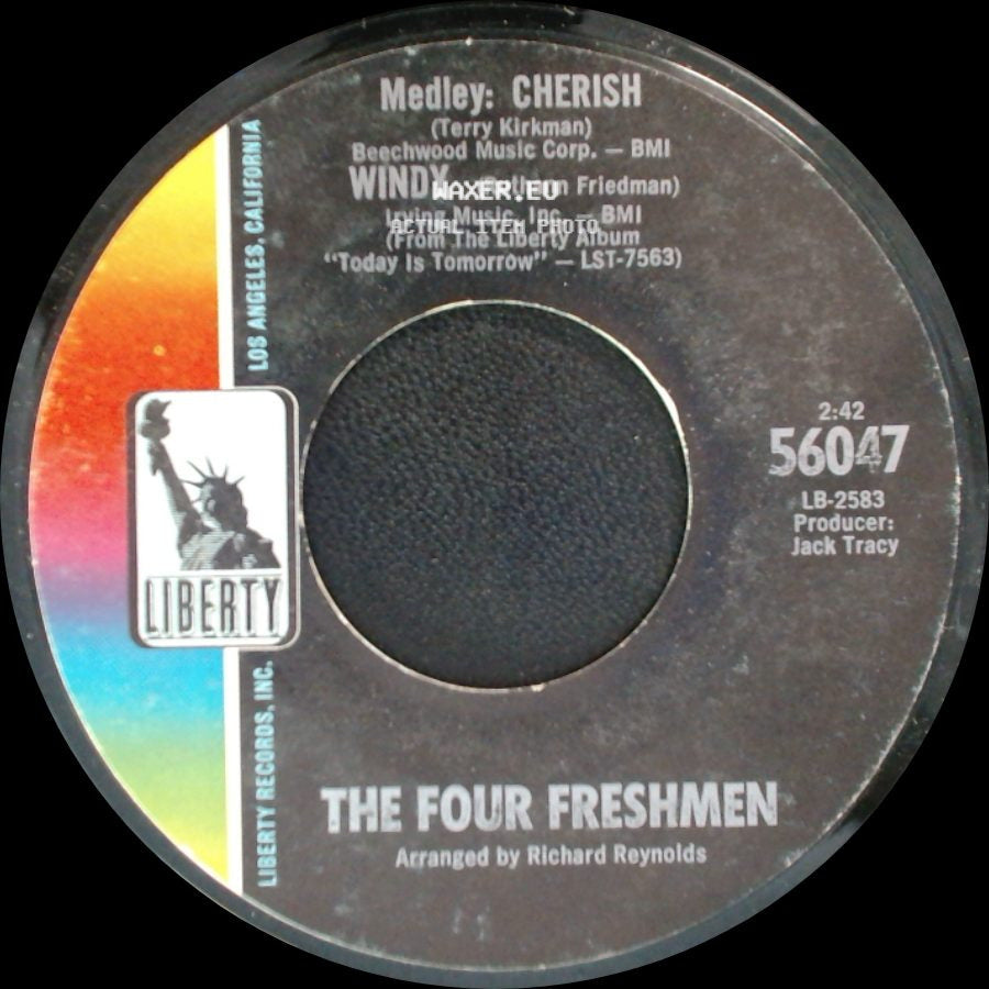 The Four Freshmen - Medley: Come Fly With Me / Up-Up And Away / Medley: Cherish / Windy side B
