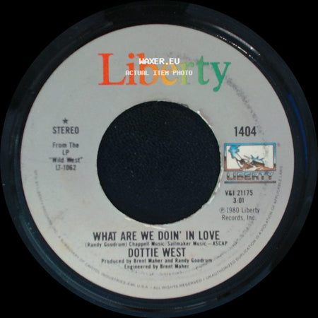 Dottie West - Choosin' Means Losin' / What Are We Doin' In Love side B