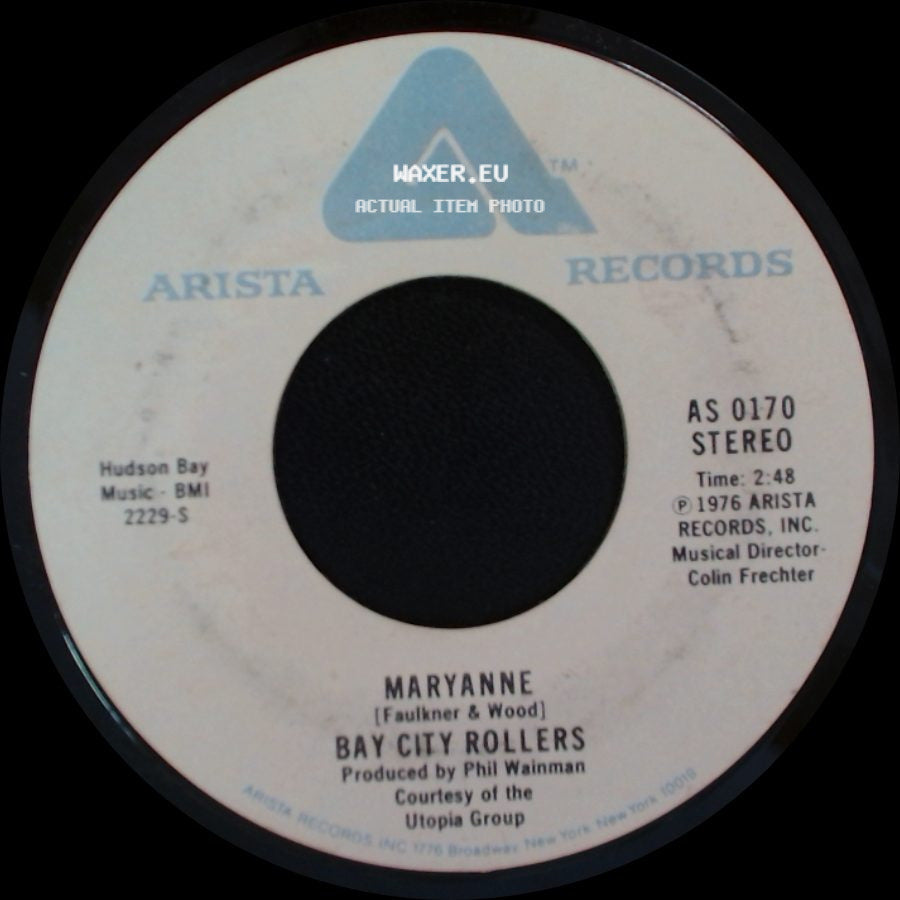 Bay City Rollers - Maryanne / Money Honey side A