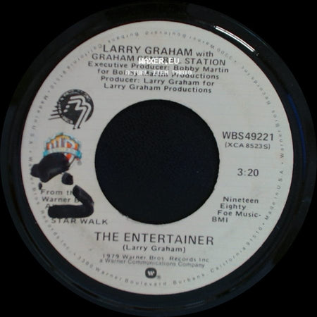 Larry Graham / Larry Graham With Graham Central Station - One In A Million You / The Entertainer side B