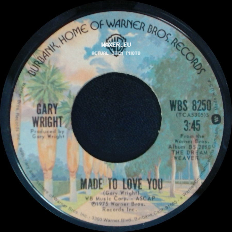 Gary Wright - Power Of Love / Made To Love You side B