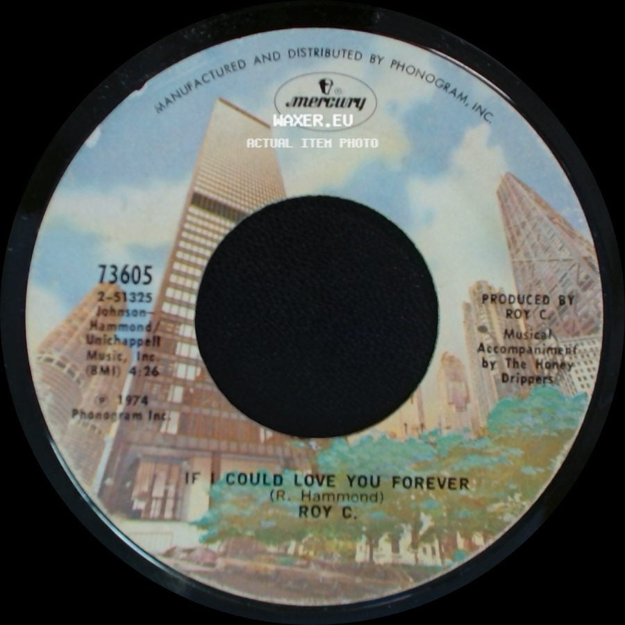 Roy C. - If I Could Love You Forever / Loneliness Has Got A Hold On Me side A
