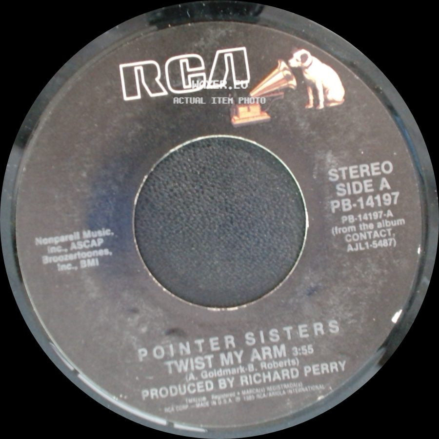 Pointer Sisters - Twist My Arm / Easy Persuasion side A