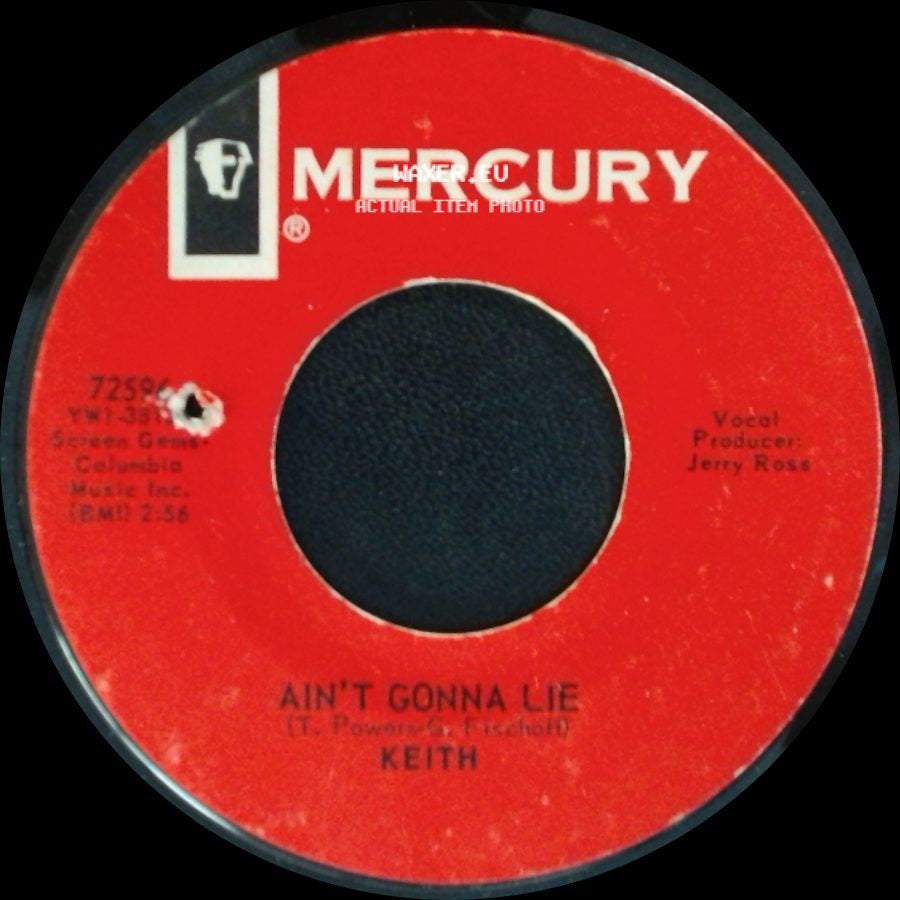 Keith - Ain't Gonna Lie / Our Love Started All Over Again side A